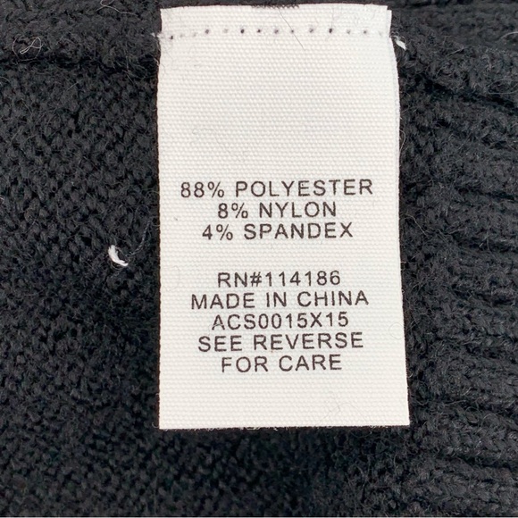 Adyson Parker NWT Black Button V-Neck Sweater, 2X - Picture 10 of 11